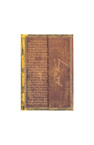 Carnet à couverture rigide verne, le tour du monde - mini - ligné - 176 p.