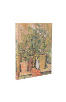 Carnet pb pots en terre cuite et fleurs de cézanne ultra lig. 144pg