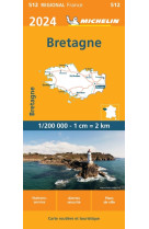 Carte régionale bretagne 2024