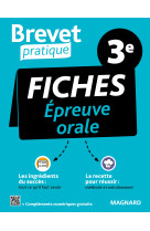 Brevet pratique fiches épreuve orale 3e brevet 2025