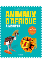 Paper toys animaux d'afrique à monter
