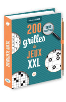 200 grilles de jeux xxl pour les seniors - crayon offert