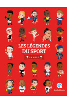 Les légendes du sport - carnet (2nde ed)