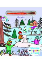 Coloriages magiques à l'eau - l'hiver