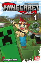 Minecraft, le manga officiel - voyage au bout du monde t01