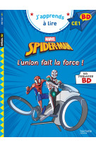 Disney bd ce1 - spider-man - l'union fait la force