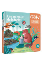 P'tit ludoc - soulève les flaps : les animaux de la forêt