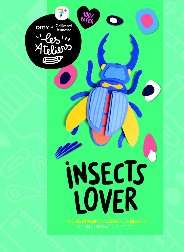 Insects lover -  COLLECTIFS JEUNESSE,  Collectif,  Collectif - OMY X GALL JEUN