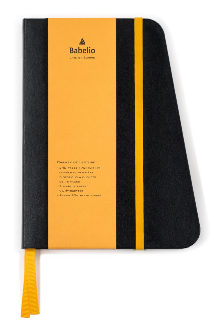 Carnet de lecture Babelio -  Babelio,  Babelio - NOT A BOOK