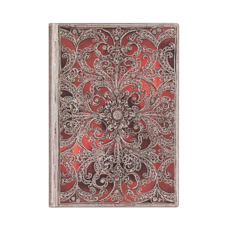 Carnet Flexis Grenat - Midi - Ligné - 176 p. - XXX - PAPERBLANKS