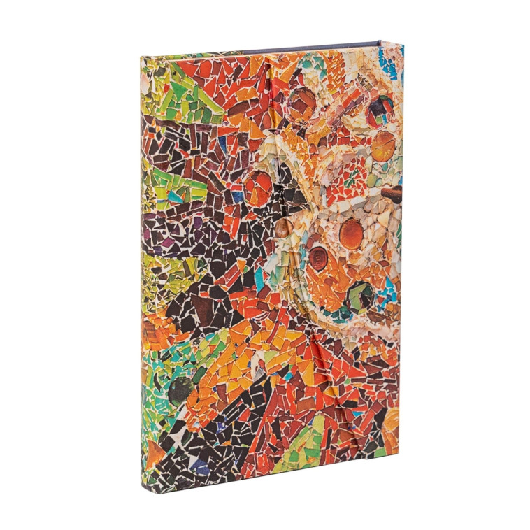 Carnet PB Le Soleil de Gaudi Les Mosaïques de Gaudi Mini N.L. 176PG - XXX - PAPERBLANKS