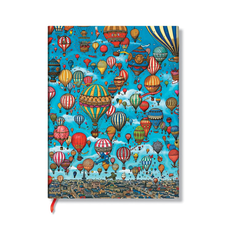 Carnets Flexis Pierre, le Detective des Labyrinthes Festival de Montgolfieres Midi LIG. 176pg. -  - PAPERBLANKS