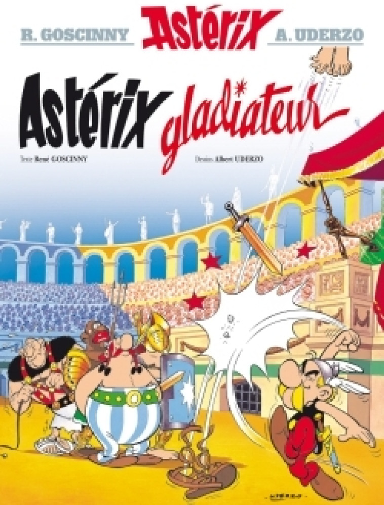 Astérix - Astérix gladiateur - n°4 - René Goscinny, Albert Uderzo - HACHETTE