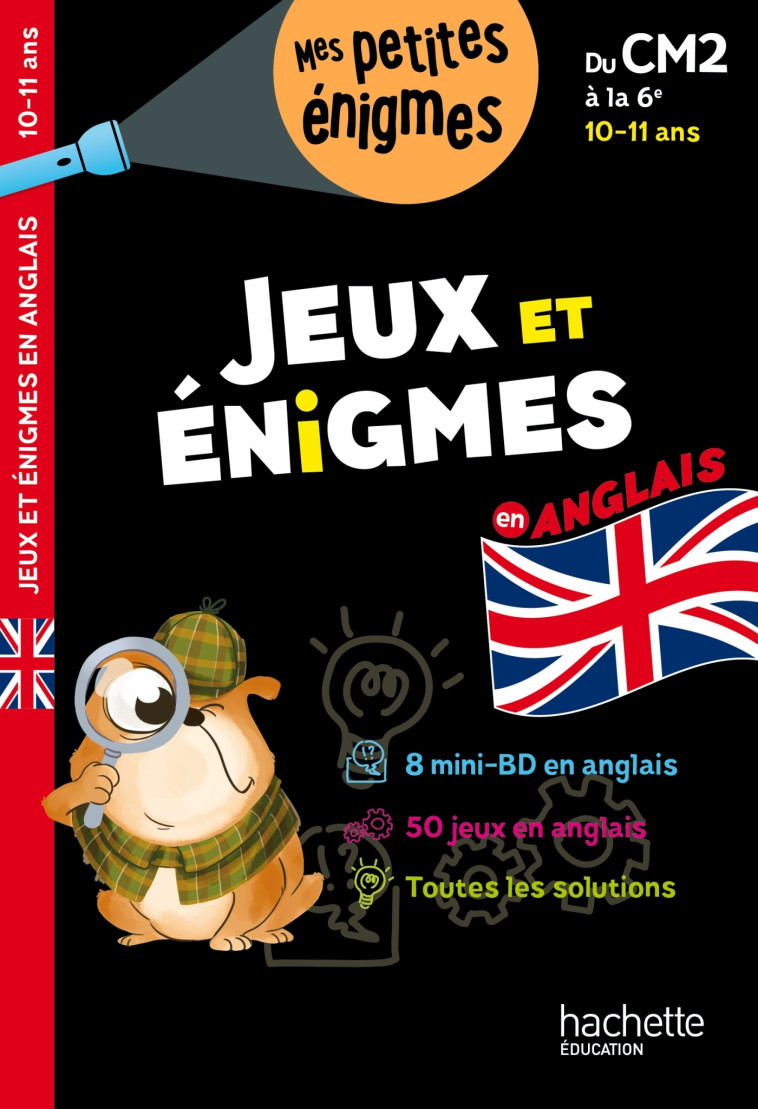 Jeux et énigmes - Anglais - Du CM2 à la 6e - Cahier de vacances 2025 - Suzanna Robinson, Suzanna Robinson - HACHETTE EDUC