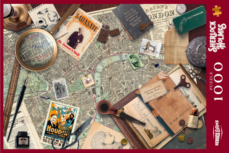 Puzzle Sherlock Holmes - XXX - HACHETTE HEROES