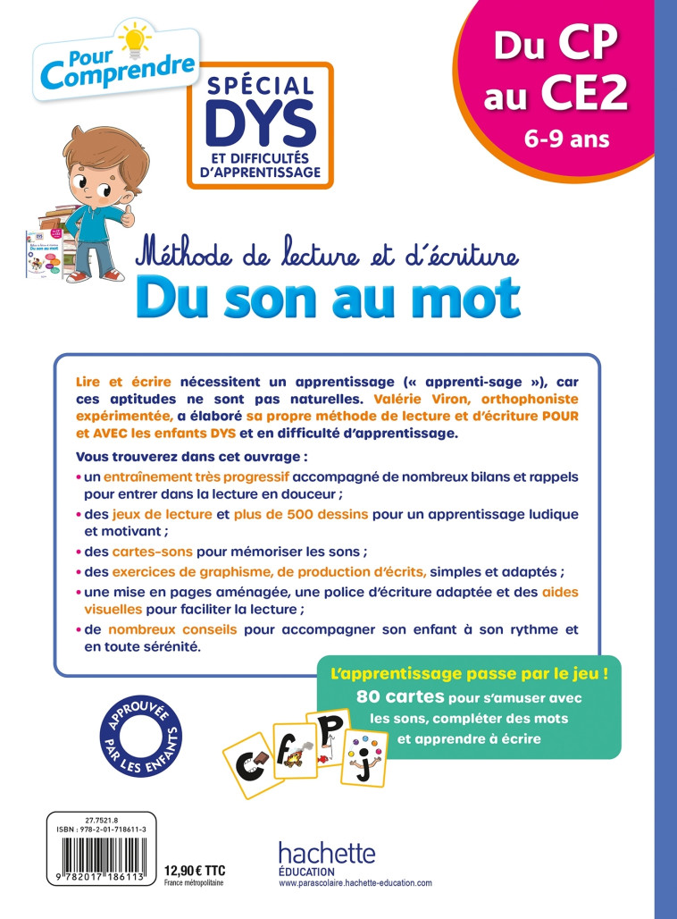 Pour comprendre CP, CE1, CE2 Spécial DYS (dyslexie) et difficultés d'apprentissage - Valérie Viron, Alain Boyer - HACHETTE EDUC