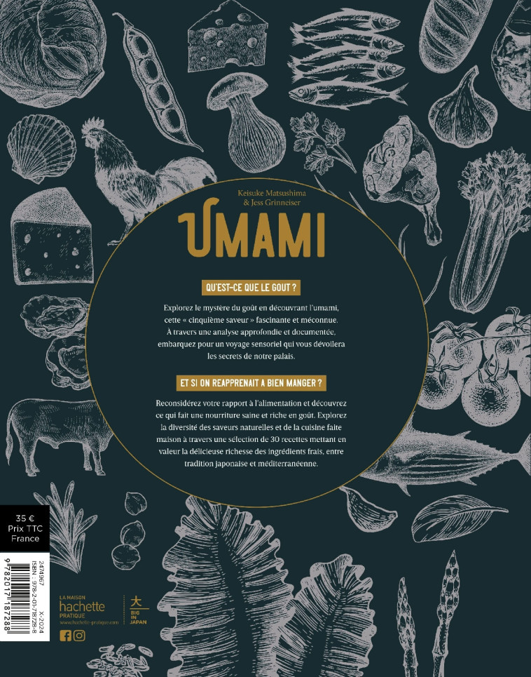 Umami - Keisuke Matsushima, Jean-Sébastien Grinneiser, Jess Grinneiser - HACHETTE PRAT