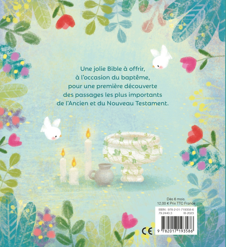 La Bible de mon baptême - Sophie de Mullenheim, Kim Sejung, Sophie de Mullenheim, Kim Sejung - DEUX COQS D OR
