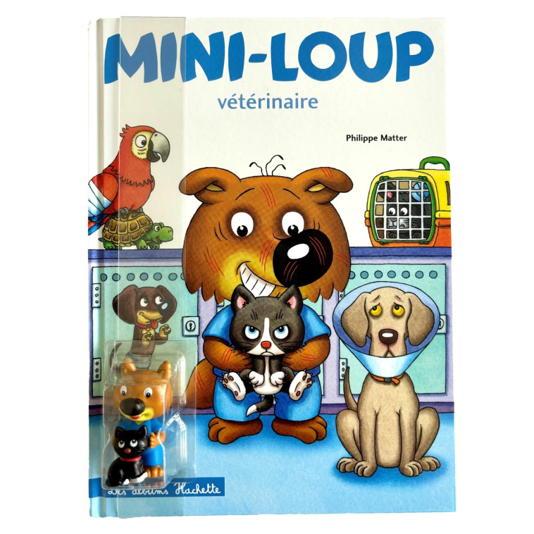Mini-Loup vétérinaire avec figurine - Philippe Matter, Philippe Matter - HACHETTE ENFANT