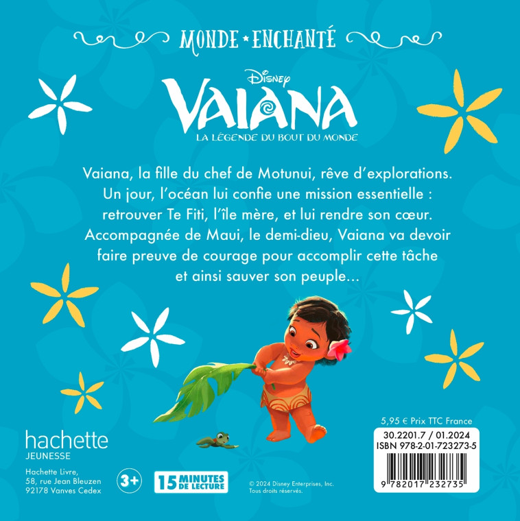 VAIANA - Monde Enchanté - L'histoire du film - Disney Princesses - XXX - DISNEY HACHETTE