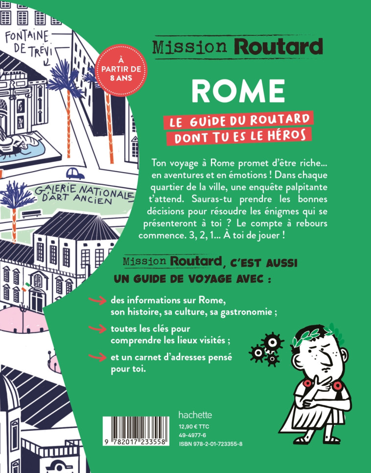 Mission Routard à Rome -   - HACHETTE TOURI
