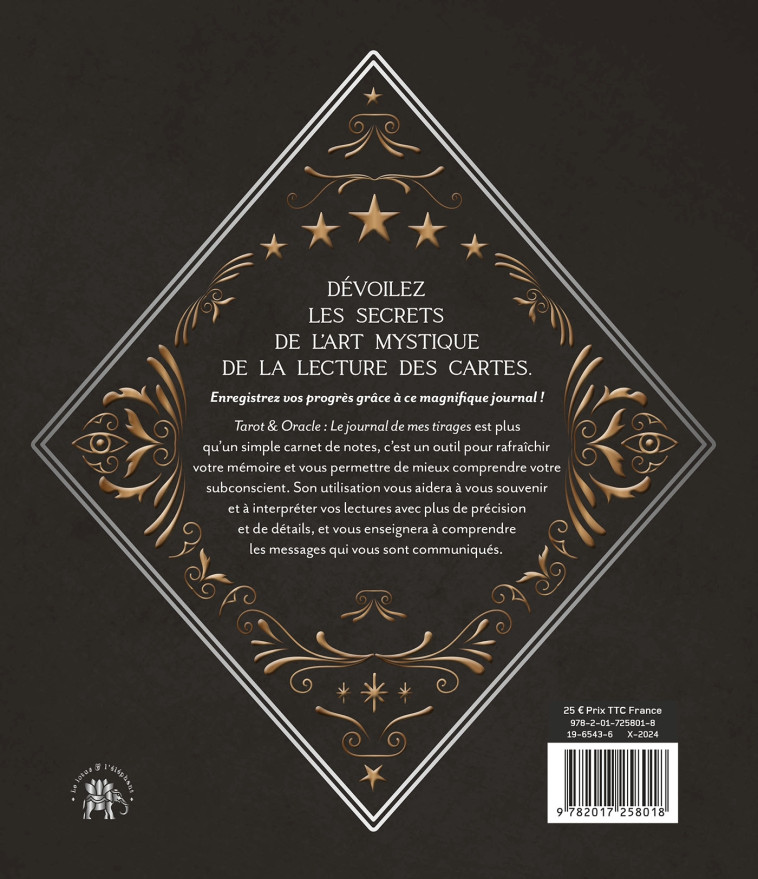 Tarot et Oracle : Le journal de mes tirages - Selena Moon, Selena Moon - LOTUS ELEPHANT
