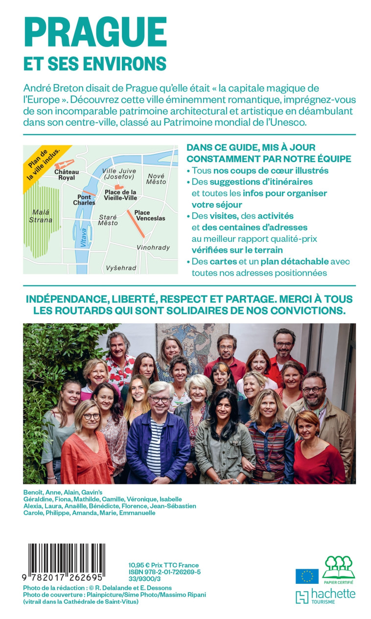 Guide du Routard Prague 2024/25 -   - HACHETTE TOURI