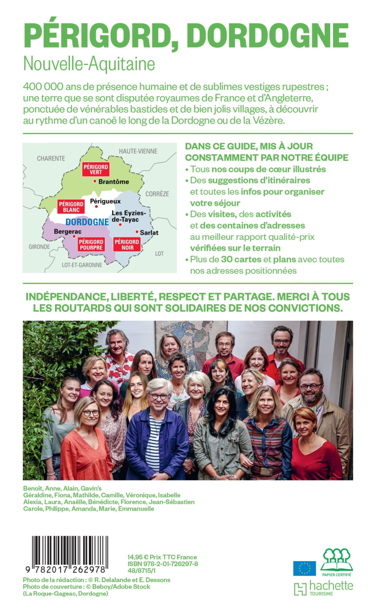 Guide du Routard Périgord Dordogne 2024/25 -   - HACHETTE TOURI