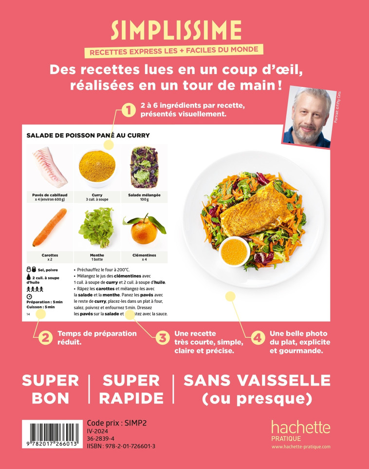 Recettes express les + faciles du monde - Jean-François Mallet - HACHETTE PRAT