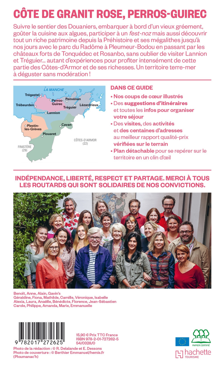 Guide du Routard Côte de Granit Rose - Perros Guirec -  ,   - HACHETTE TOURI