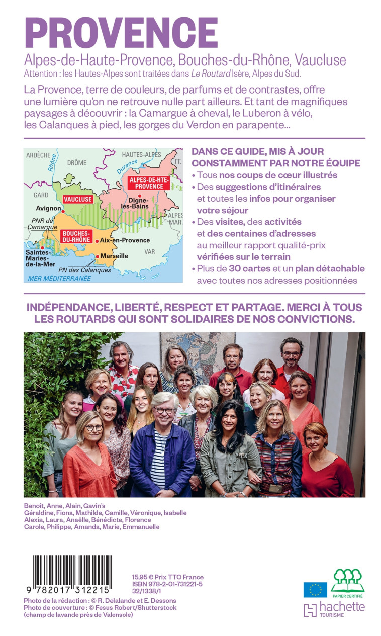 Guide du Routard Provence 2025/26 -  ,   - HACHETTE TOURI