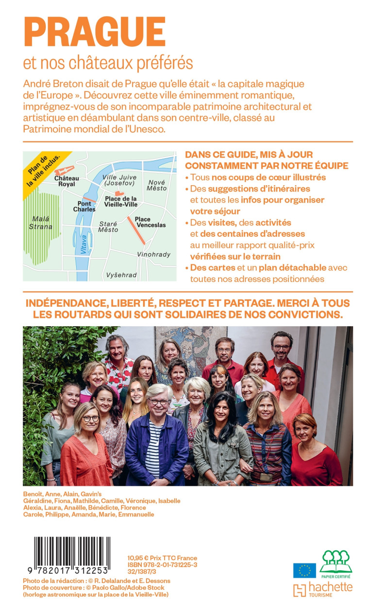 Guide du Routard Prague 2025/26 -  ,   - HACHETTE TOURI