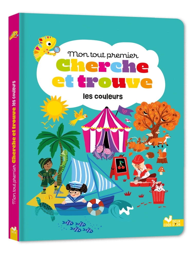 Mon tout premier cherche et trouve les couleurs - Marijke BUURLAGE, Marijke BUURLAGE - DEUX COQS D OR
