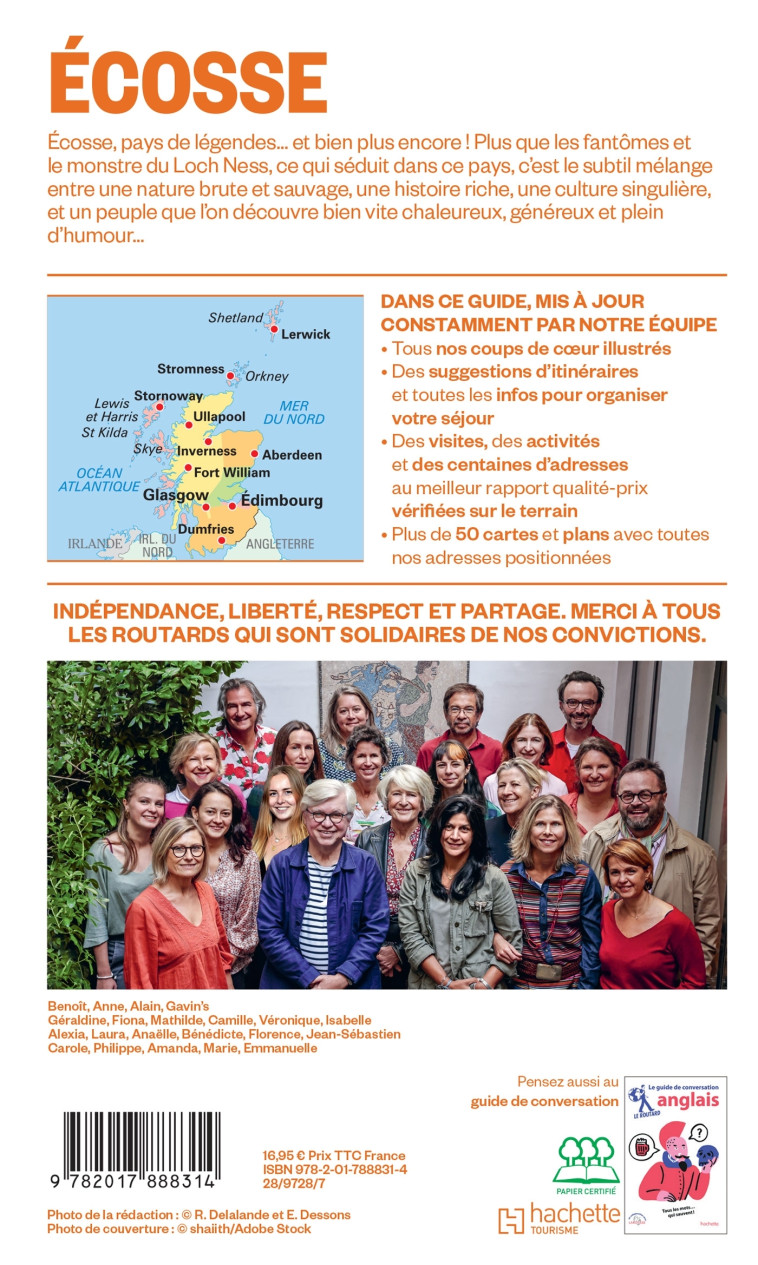 Guide du Routard Ecosse 2024/25 -   - HACHETTE TOURI