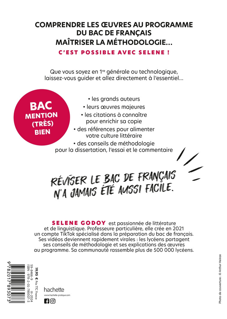 Se réconcilier avec le français avec Selene - Selene Godoy, Selene Godoy - HACHETTE PRAT