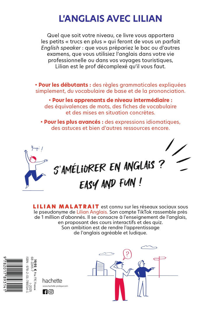 L'anglais avec Lilian - Lilian Malatrait, Lilian Malatrait - HACHETTE PRAT