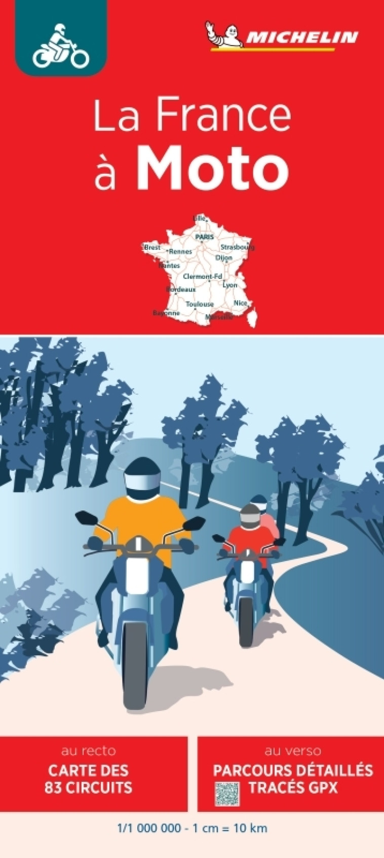 Carte Nationale La France à Moto - XXX - MICHELIN