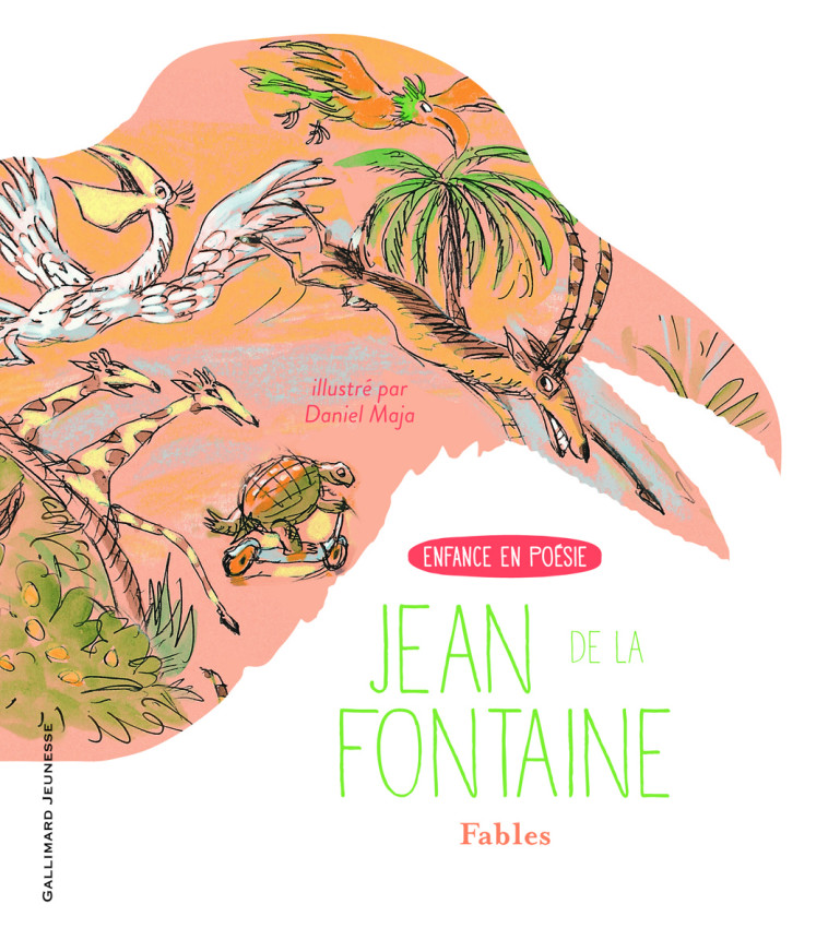 Fables choisies - Jean de La Fontaine, Daniel Maja, Jean de La Fontaine, Daniel Maja - GALLIMARD JEUNE