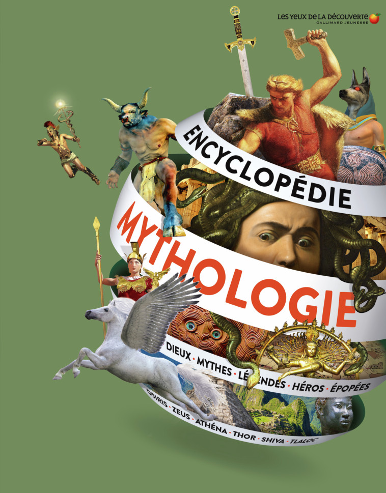 Encyclopédie de la mythologie -  Collectif, Emmanuelle Kecir-Lepetit, Stéphanie Alglave,  Collectif, Emmanuelle Kecir-Lepetit, Stéphanie Alglave - GALLIMARD JEUNE