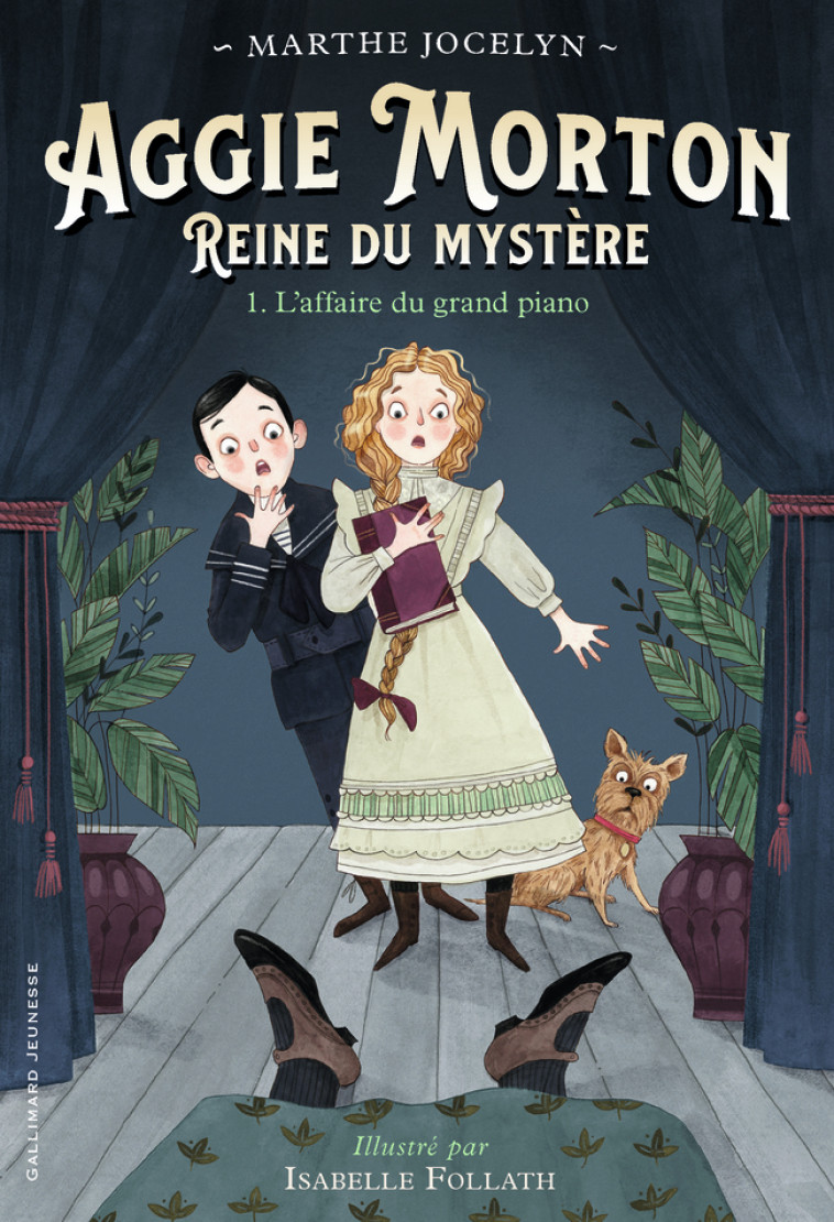 Aggie Morton reine du mystère - Marthe Jocelyn, Isabelle Follath, Marie Leymarie, Marthe Jocelyn, Isabelle Follath, Marie Leymarie - GALLIMARD JEUNE