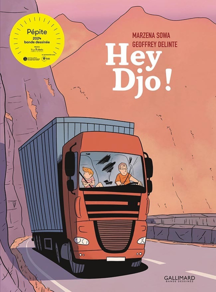 Hey Djo ! - Geoffrey DELINTE, Marzena SOWA, Geoffrey DELINTE, Marzena SOWA - GALLIMARD BD