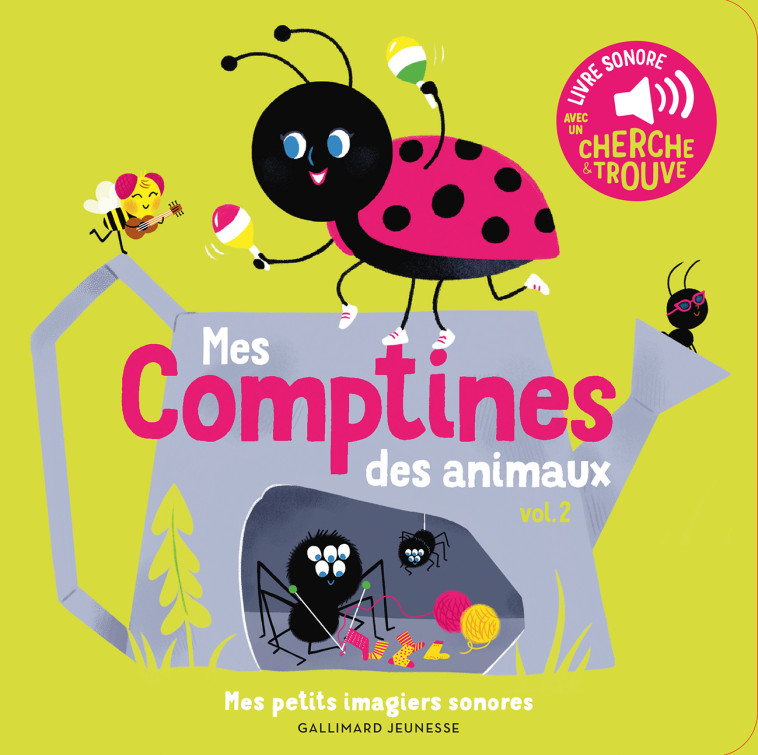 Mes comptines des animaux - Elsa Fouquier, Elsa Fouquier, Elsa Fouquier - GALLIMARD JEUNE