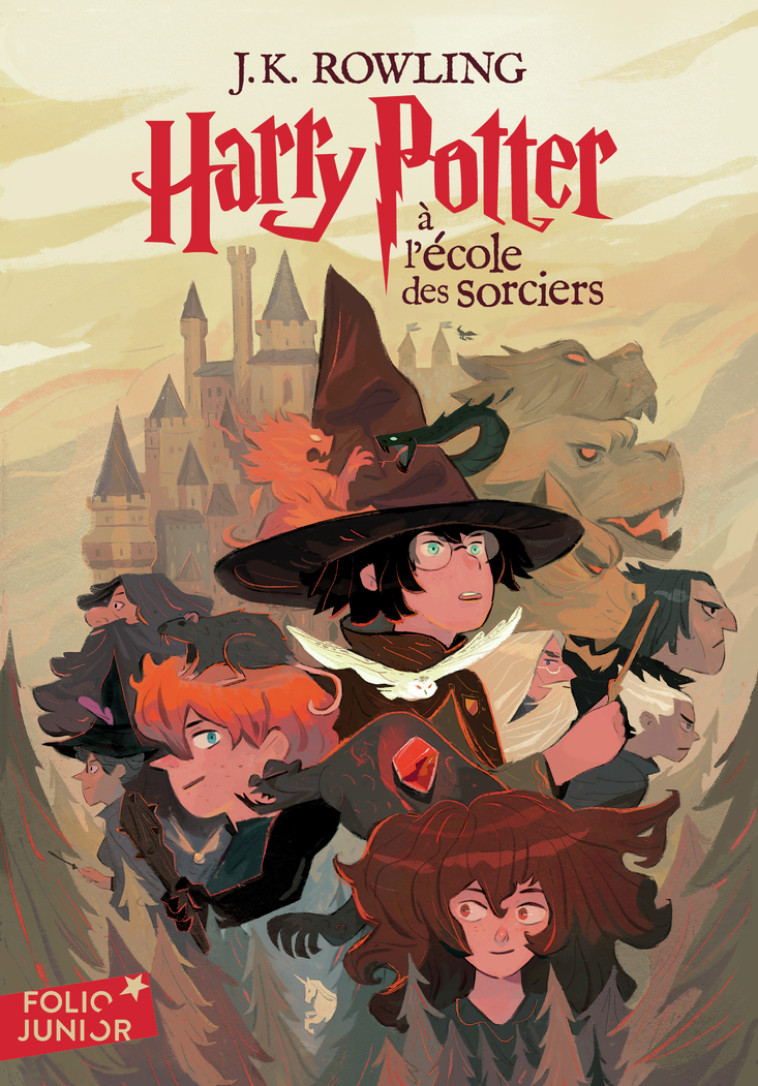 Harry Potter à l'école des sorciers - J.K. ROWLING, Jean-François Ménard, J.K. ROWLING, Jean-François Ménard - GALLIMARD JEUNE