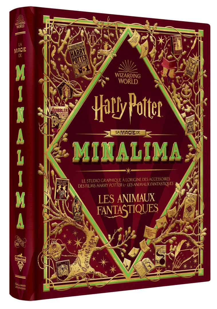 Harry Potter - La Magie de MinaLima -  Minalima, Jean Bernard Gouillier,  Minalima, Jean Bernard Gouillier - GALLIMARD JEUNE