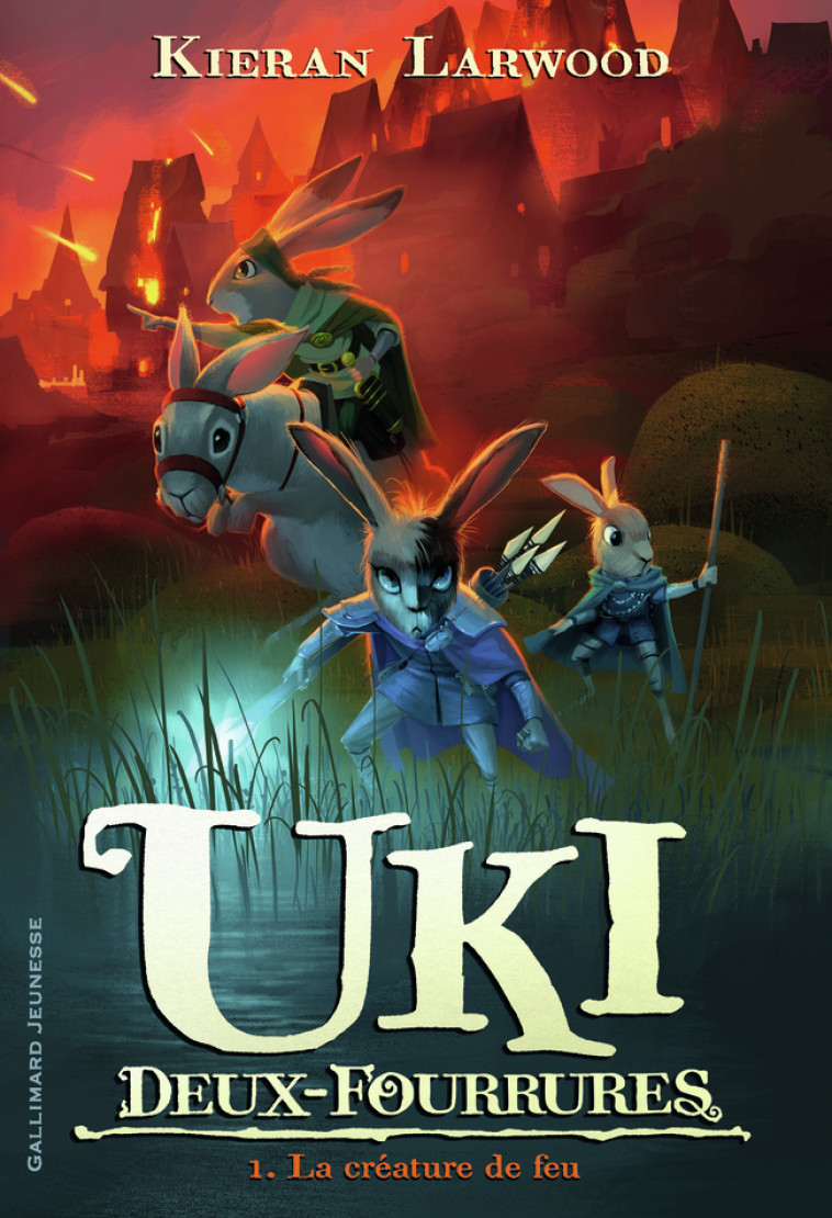 Uki Deux-Fourrures - Kieran Larwood, David Wyatt, Catherine Gibert, Kieran Larwood, David Wyatt, Catherine Gibert - GALLIMARD JEUNE