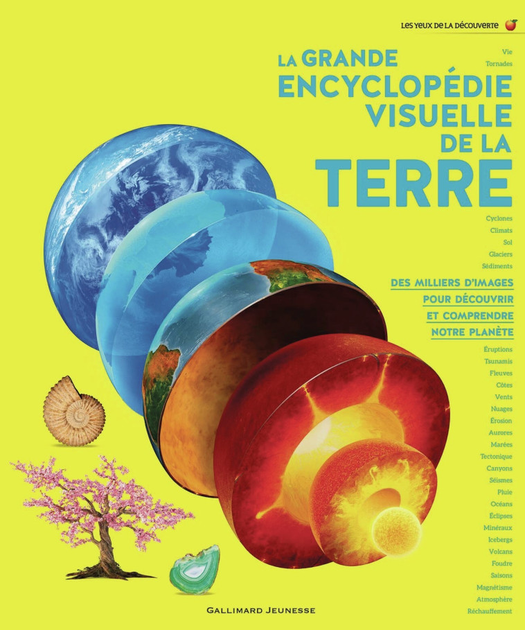 La grande encyclopédie visuelle de la Terre -  COLLECTIFS JEUNESSE,  Collectif, Bruno Porlier,  Collectif, Bruno Porlier - GALLIMARD JEUNE