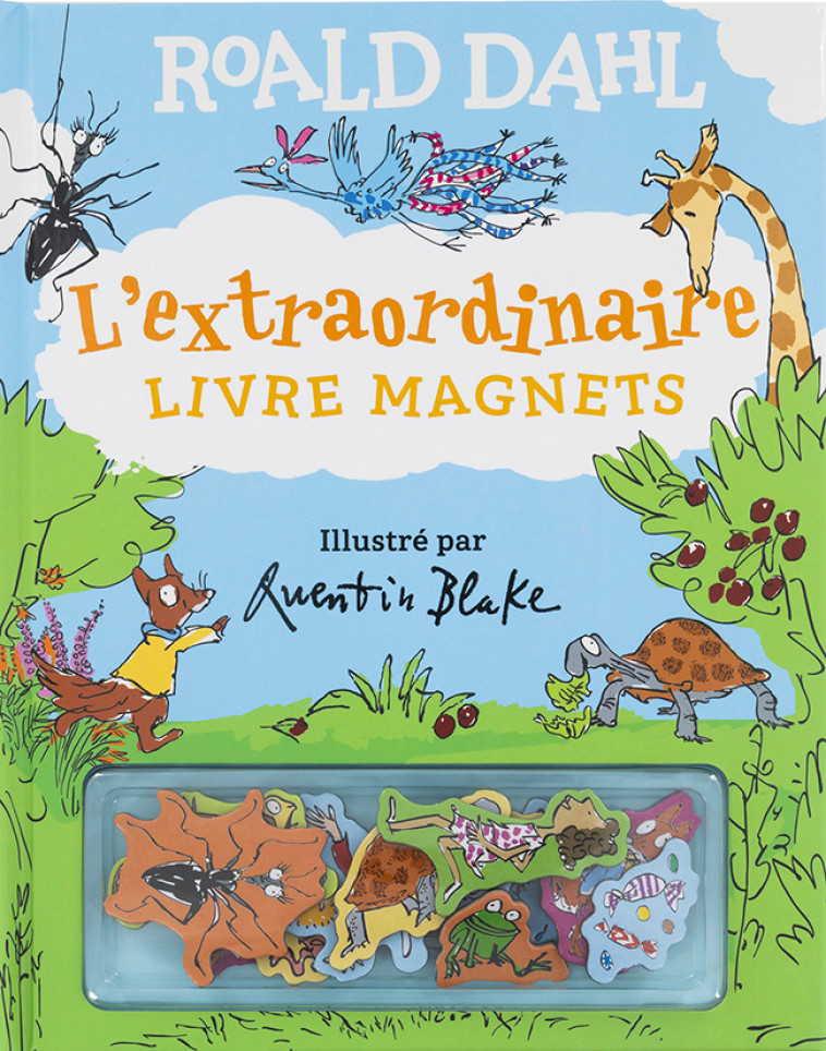 L'extraordinaire livre magnets -  DAHL/BLAKE,  ROALD DAHL, Roald DAHL, Quentin Blake,  Gallimard Jeunesse - GALLIMARD JEUNE