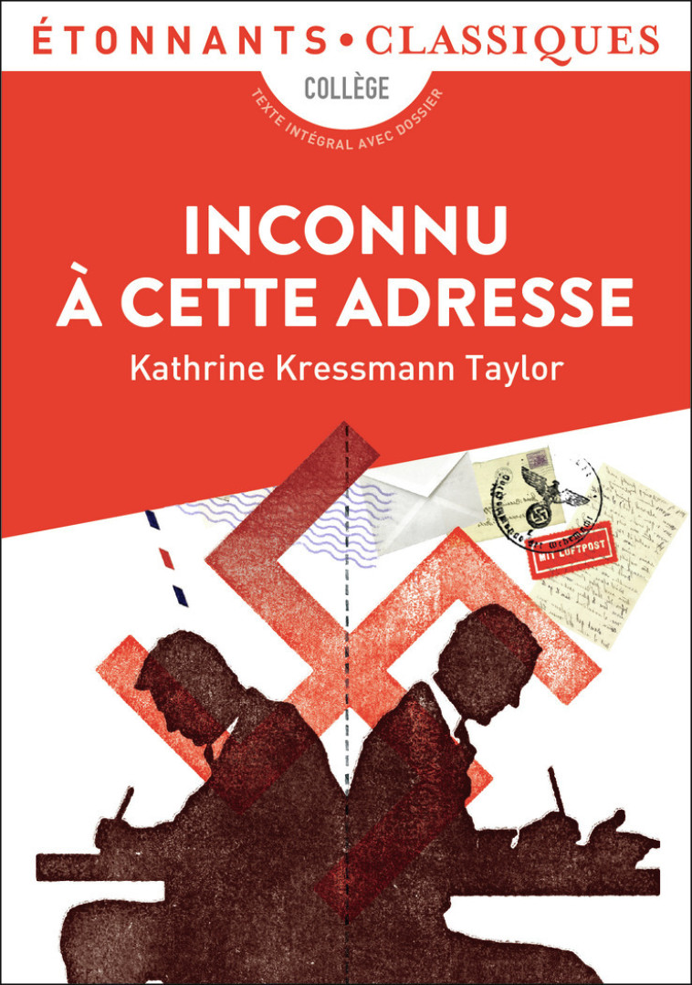 Inconnu à cette adresse - Kathrine Kressmann Taylor, Michèle Lévy-Bram - FLAMMARION