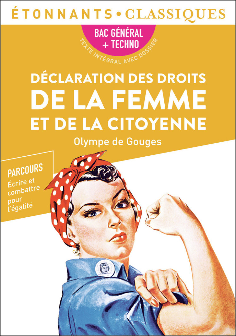 Déclaration des droits de la femme et de la citoyenne - Bac 2025 - Olympe de Gouges, Marion Bally, Olympe de Gouges, Marion Bally - FLAMMARION