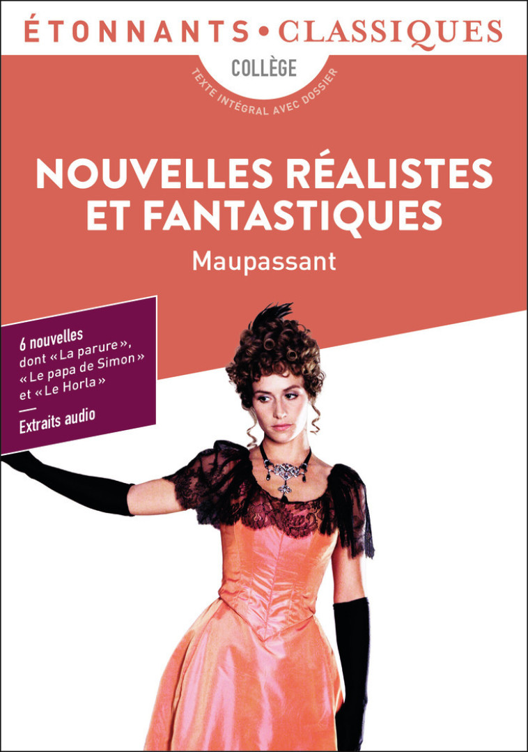 Nouvelles réalistes et fantastiques - Guy de Maupassant, Guy de Maupassant - FLAMMARION